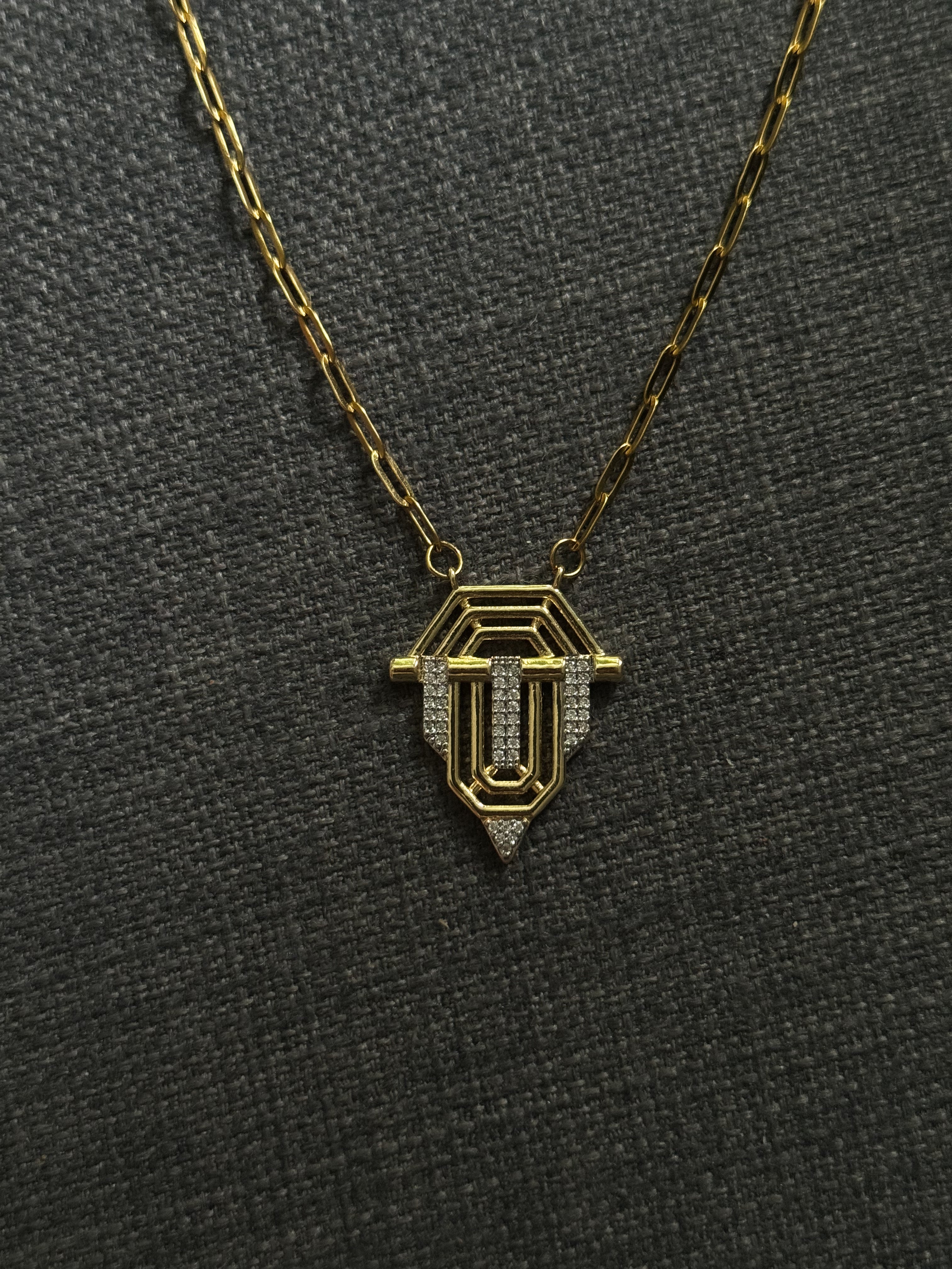 Serenay Art Deco Necklace