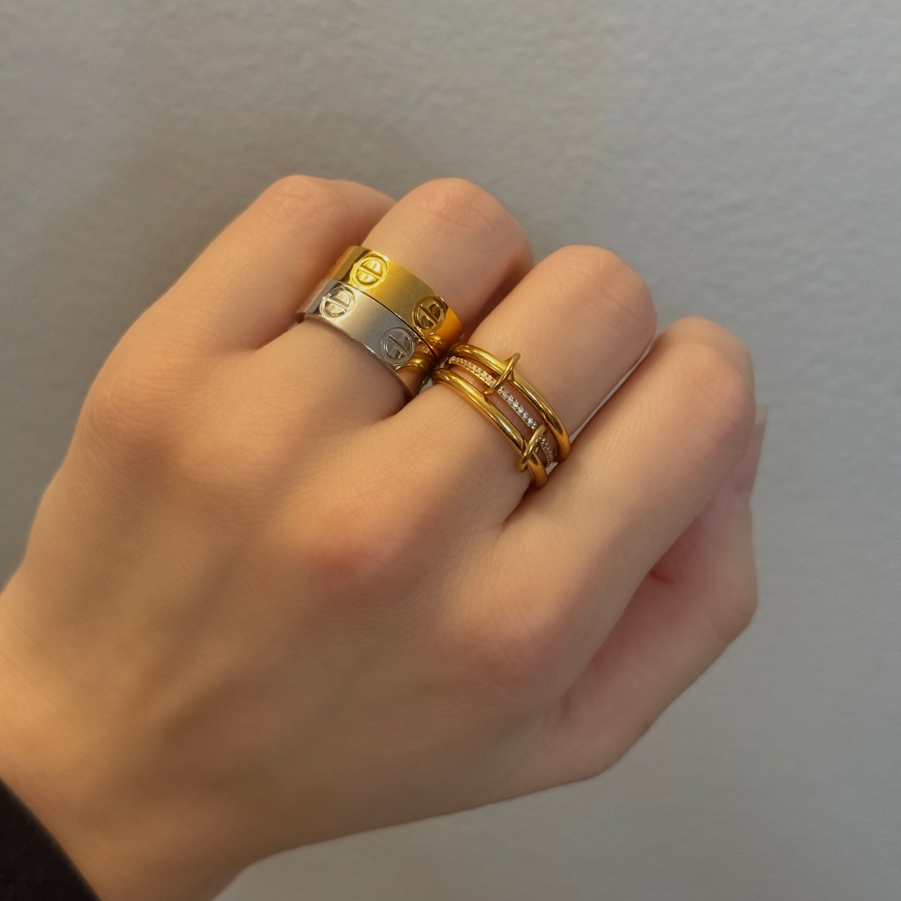 Triple Linked Ring
