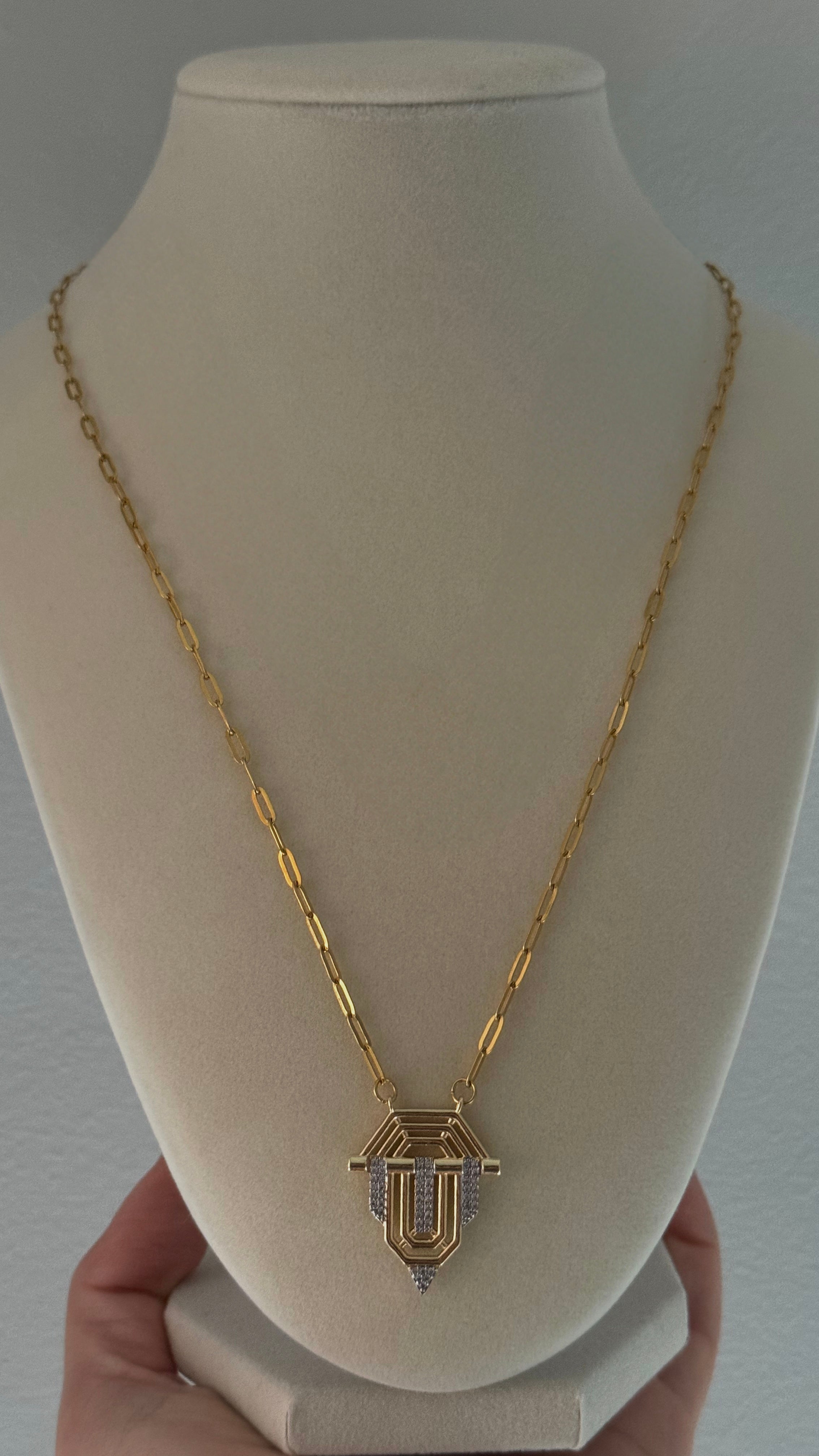 Serenay Art Deco Necklace